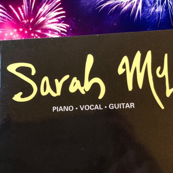 Sarah McLachlan Songbook Sheet Music Fumbling Ben's Song Plenty Ice Paperback - Picture 3 of 13